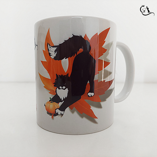 Atelier GA Mug Pumpkin Meowgical Moments.