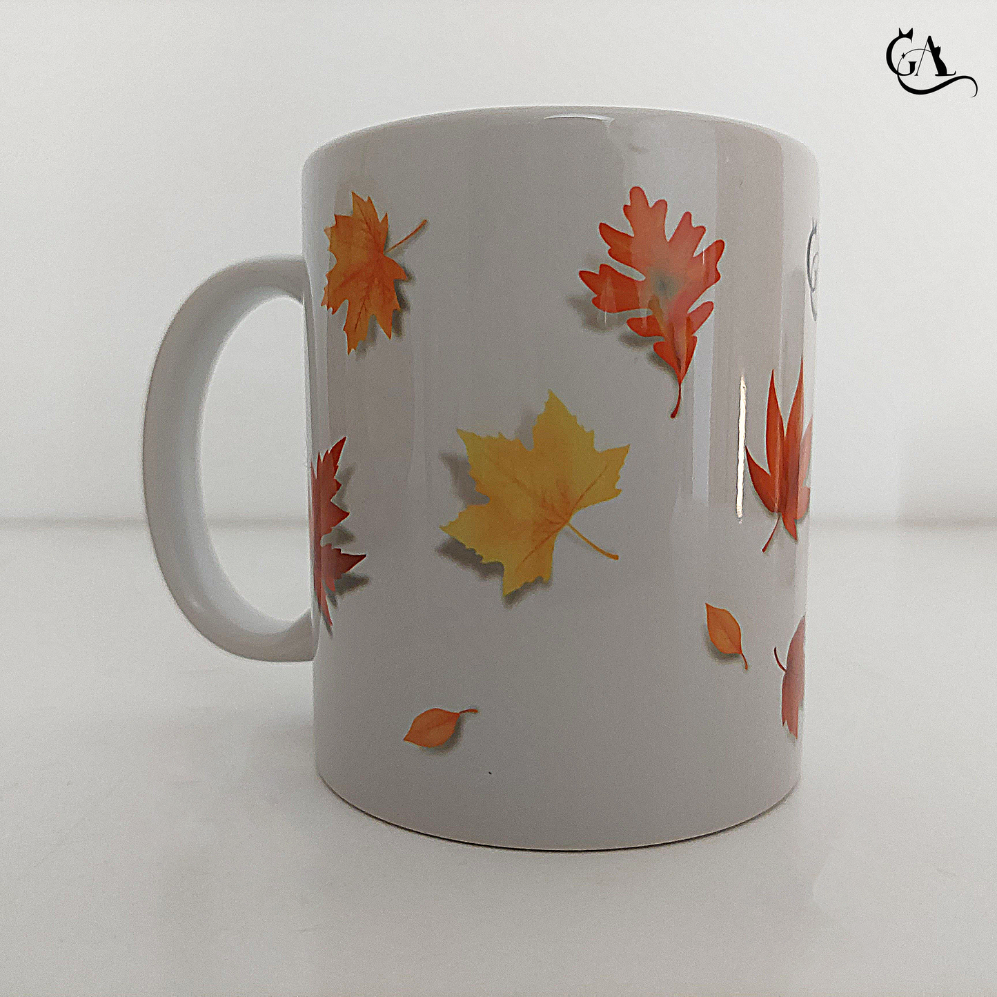 Atelier GA Caneca Pumpkin Meowgical Moments.