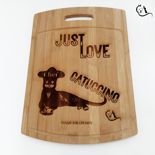 Atelier GA cutting board `Tango Catuccino `